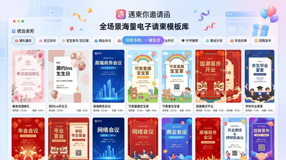 超实用会议电子请柬制作教程！专业氛围感一键拿捏